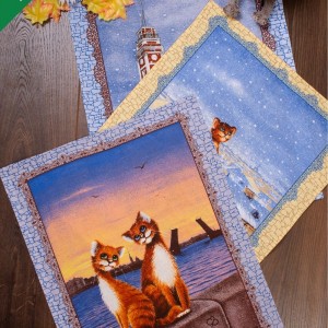 Набор полотенец Питерские коты 