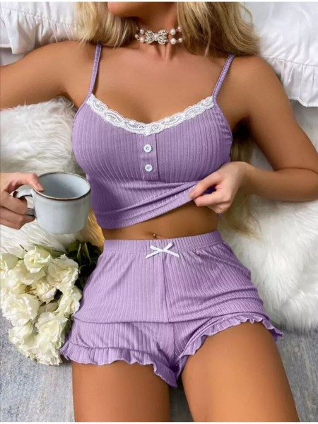 Пижама 83502 - фиолетовый 