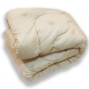 Одеяло - овечья шерсть-эконом пэу-стэп чемодан 400 гр-м 