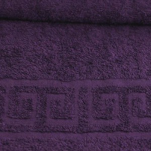 Полотенце махровое гладкокрашеное - Фиолетовое