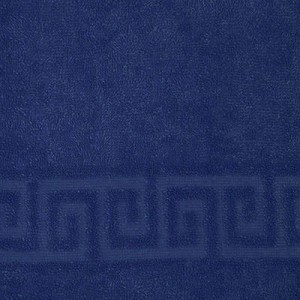 Полотенце махровое гладкокрашеное - Синие