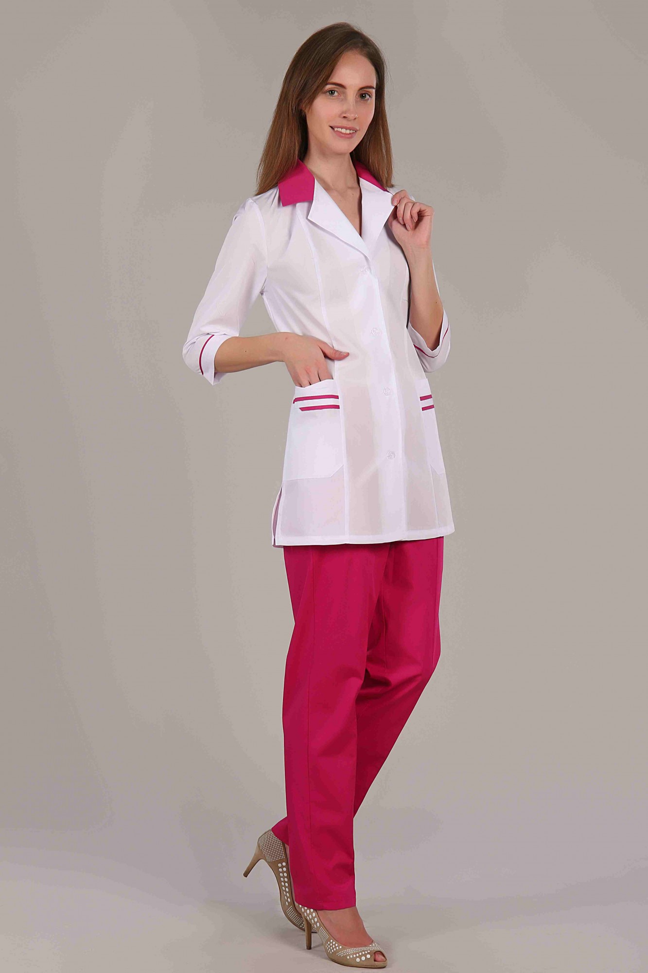 Медицинский костюм женский купить на валберис