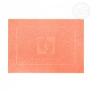  Полотенце махровое Классик -  Ножки розово-персиковый 50х70 Арт