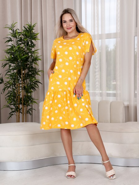 Платье  ЕТП-157 желтый 