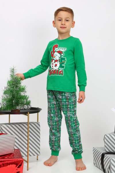 Пижама Чудо детское - зеленый 