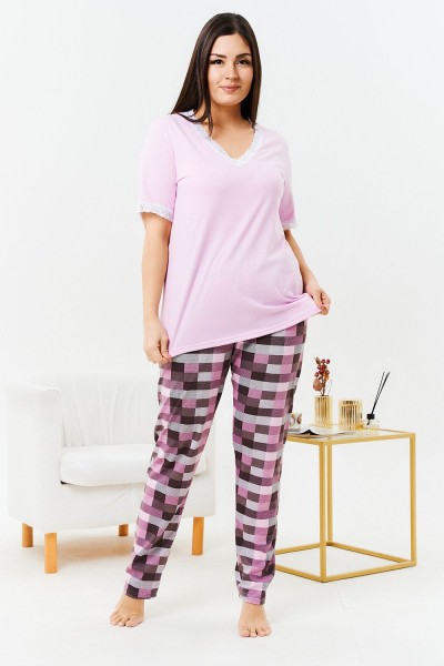 Пижама 83501 - розовый 