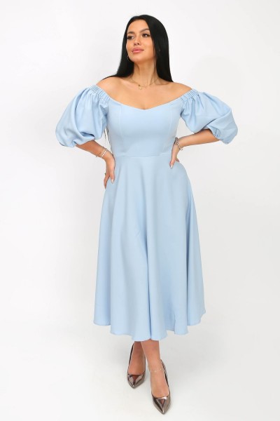 Платье 22251 - голубой 