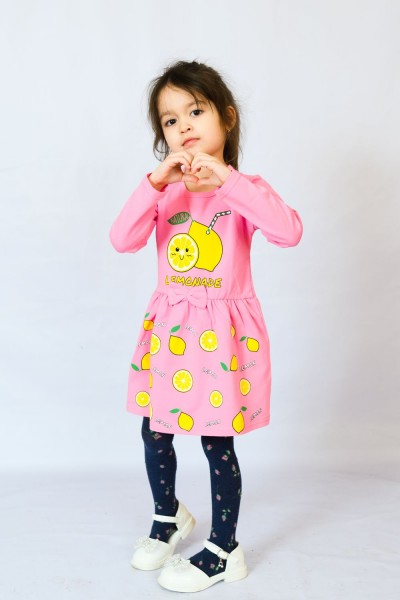Платье 83009 детское - светло-розовый 