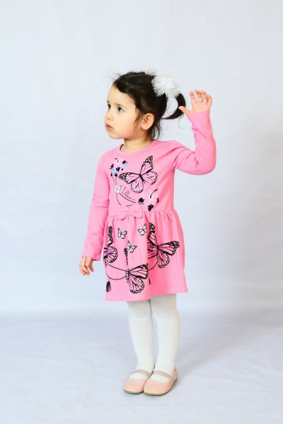 Платья 83006 детское - светло-розовый 