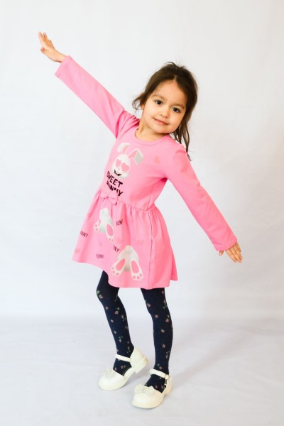 Платье 83005 детское - светло-розовый 