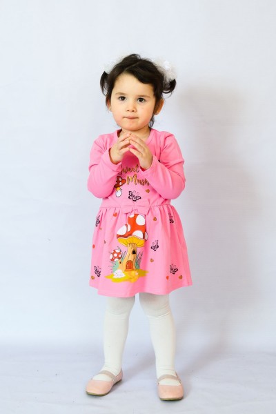 Платье 83004 детское - светло-розовый 