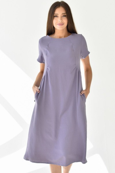 Платье Мира - фиолетовый 