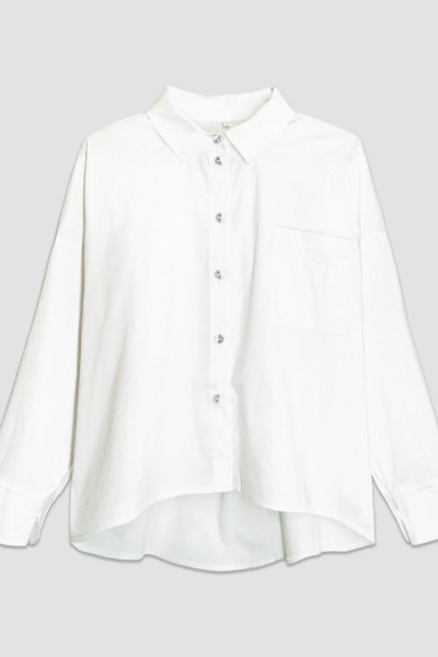 Рубашка белая подростковая 61360 - белый 