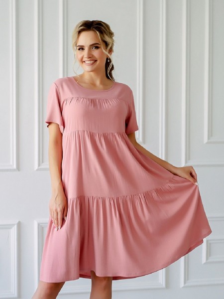 Платье Дебора - розовый 