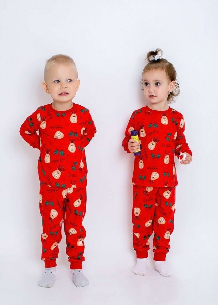 Пижама Сплюша детская - красный 