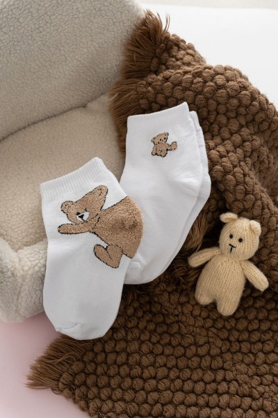 Носки Тедди детские 2 пары - бежевый 