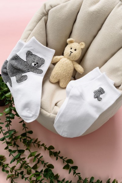 Носки Тедди детские 2 пары - серый 
