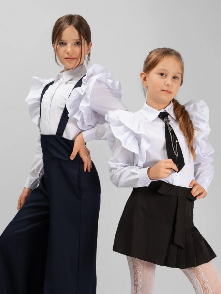 Блузка для девочки SP021 - белый 