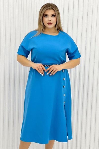 Платье 52319 - голубой 