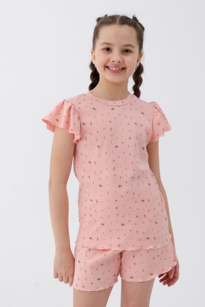 Пижама Заоблачные сны детская - розовый 