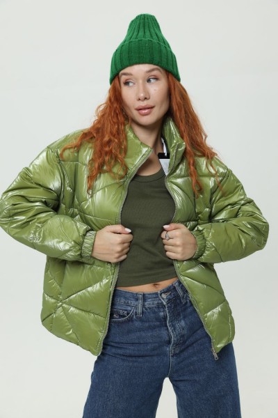 Куртка 28038 - зеленый 