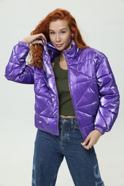 Куртка 28038 - фиолетовый 
