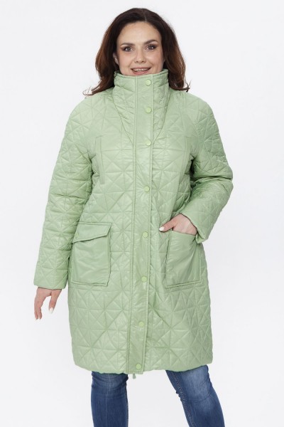 Пальто 28043 - светло-зеленый 